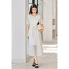 高级感天丝精致裙子 米思阳2025夏季新款时尚气质压褶连衣裙女1426 商品缩略图0