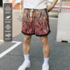LUSHISI远观主题斑马纹速干美式街头篮球复古潮流训练五分裤短裤 商品缩略图3