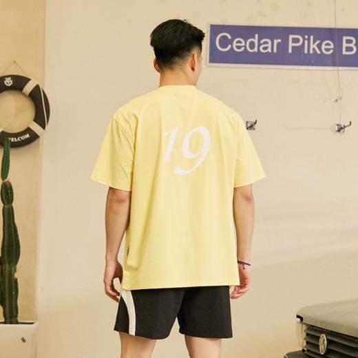 LUSHISI只为今天2.0主题速干吸湿训练篮球美式短袖复古潮情侣t恤 商品图4