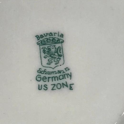 福利德国巴伐利亚舒曼红花开骨瓷杯具 一杯一碟 商品图3