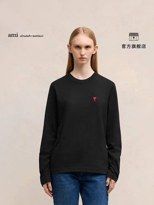 【3月27日 下午14:00 秒杀】纯原 艾米 情侣款 长袖T恤 商品图5