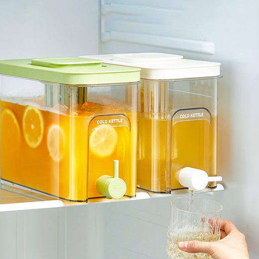 摩登主妇冰箱冷水壶家用储水壶冷泡壶饮料桶水果茶桶大容量凉水壶 商品图0