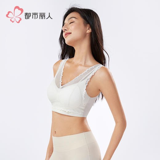 都市丽人时尚美搭特殊面料长抹胸蕾丝抹胸LVH1B4 商品图2