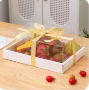 30*28*13白色透明野餐盒1*1套