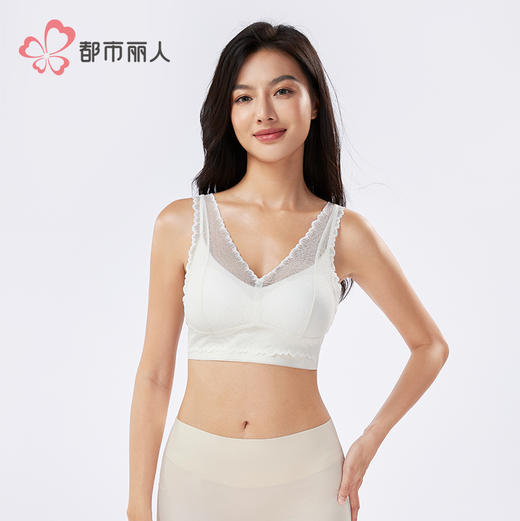 都市丽人时尚美搭特殊面料长抹胸蕾丝抹胸LVH1B4 商品图1