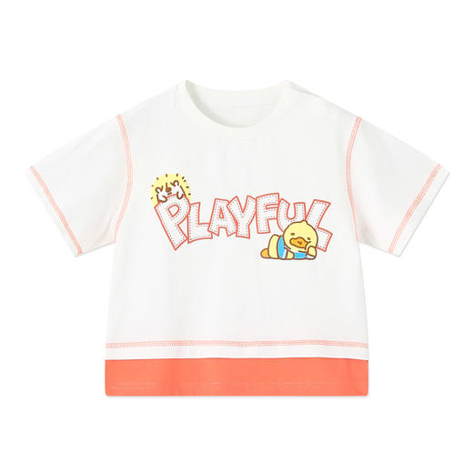 bduck小黄鸭童装夏季男童短T恤90-130 BF2601039 商品图3