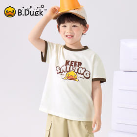 bduck小黄鸭童装夏季男女童短T恤110-160 BF2601092