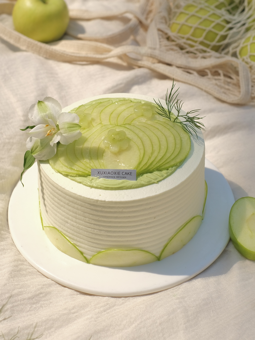 【薄荷莳萝青苹果】清新香气息的薄荷莳萝，与青苹果的微酸清甜融合的恰到好处～薄荷奶油没有牙膏味！！