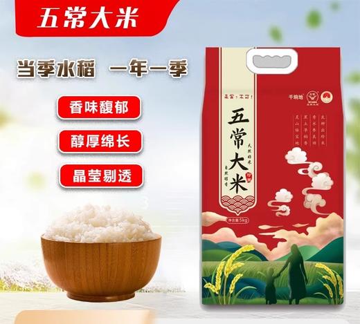 未尝不可  五常稻花香（红） 东北大米10斤新米 商品图0