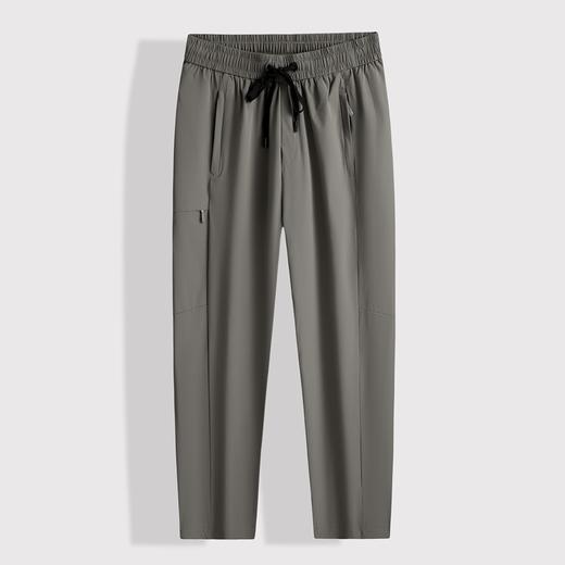 【DSF】大依优型大码冰丝裤直筒休闲运动夏季长裤弹力大号裤子加肥加大松紧腰宽松 商品图5