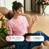 OLrain欧芮儿法式粉色短袖针织衫女春季2025新款圆领镂空宽松上衣 商品缩略图1