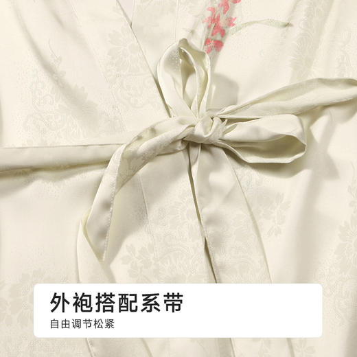 都市丽人女士丝质两件套薄冰雪丝提花生活家居两件套LHH4A1 商品图8