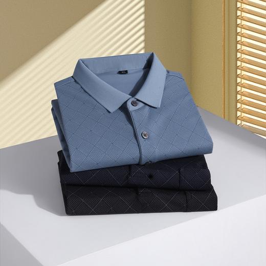 【棉质】【DK】大依优型大码短袖POLO衫加肥加大半袖体恤夏季款肥佬宽松商务休闲百搭上衣男士胖子 商品图3