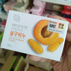 韩国吴琼花香皂自然美人黄杏香皂85g