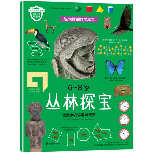 《从小就做数学高手》全6册 6-8岁 5大知识板块 6种职业探索 300多道数学谜题和趣味活动 商品图8