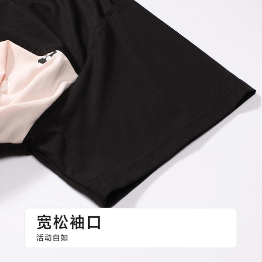 都市丽人生活家居女士棉质短袖裙薄32支CVC单面短袖类LHH6E8 商品图5