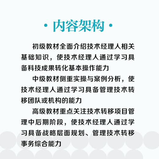 技术经理人中级教材 商品图6
