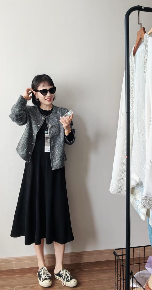 格林小香灰特殊工艺老钱风外套 商品图5