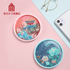 礼物故宫 紫禁花语 翠点星荷流沙杯垫创意礼品礼品伴手礼-紫禁花语·流沙杯垫 商品缩略图0