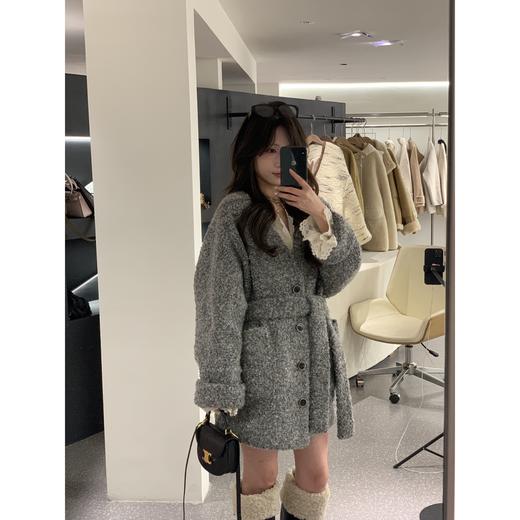 现货【苏黎世】设计师高定秋冬加厚宽松保暖时髦洋气香风毛毛外套 商品图2