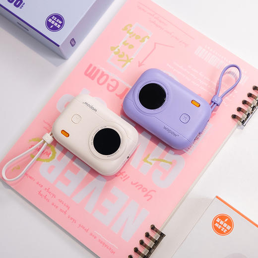 热卖中！！沃品小相机双线快充充电宝 10000毫安 支持22.5W&PD20W超级快充 商品图6