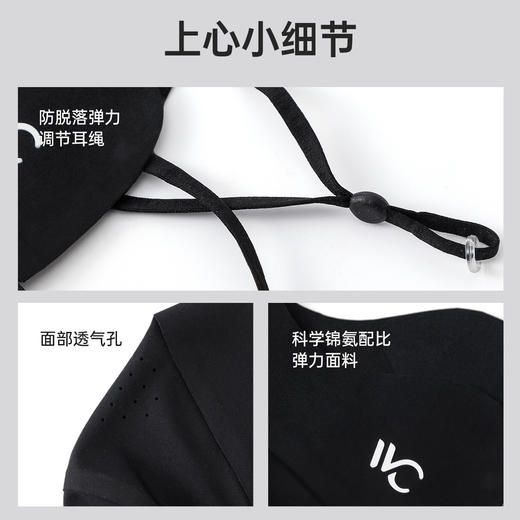 vvc护眼角防晒口罩女夏季防紫外线透气凉感3d立体显脸小遮脸面罩 商品图5