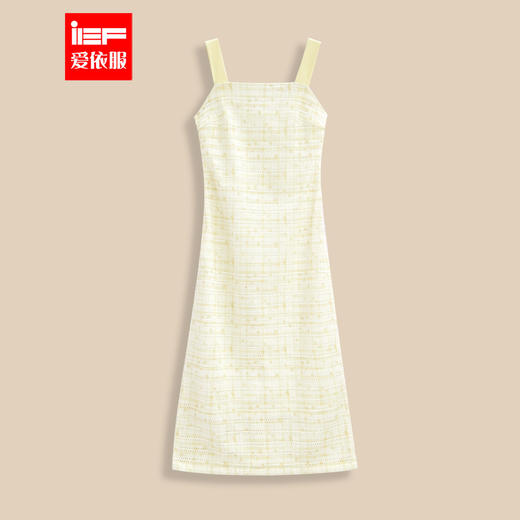 IEF/爱依服2025夏季 法式浪漫淑女名媛气质度假风百搭吊带长裙B0268- 商品图0