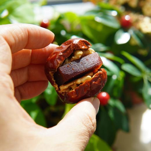 2斤到手39.9枣夹核桃夹山楂新疆和田骏枣核桃仁山楂糕一口三重口感糯中带基地直邮酥表干净表干净 商品图1