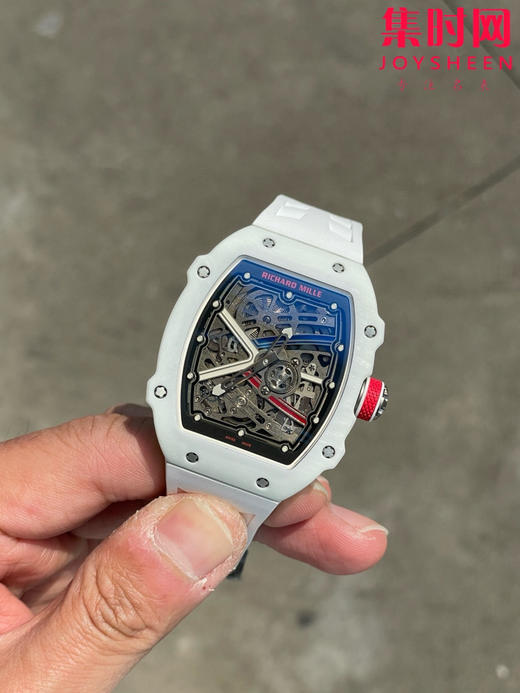 【贵重定制】只适合高端玩家
理查德米勒 RM67-02 白法国配色 天花板 【轻 薄 一体机芯会动摆轮】 商品图5