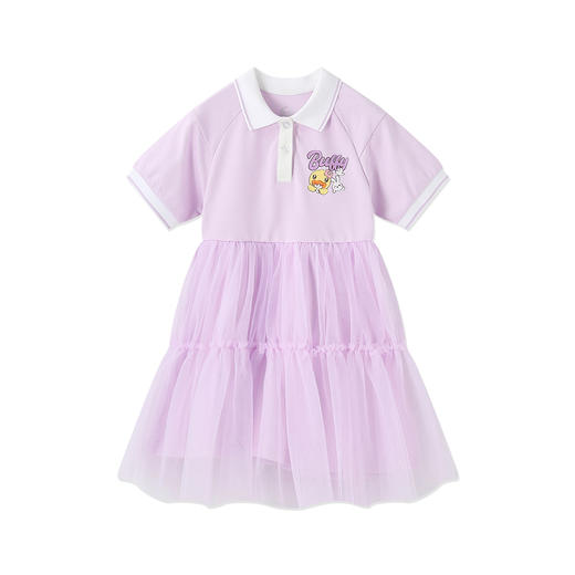 bduck小黄鸭童装夏季女童休闲连衣裙105-150 FF2680002 商品图3