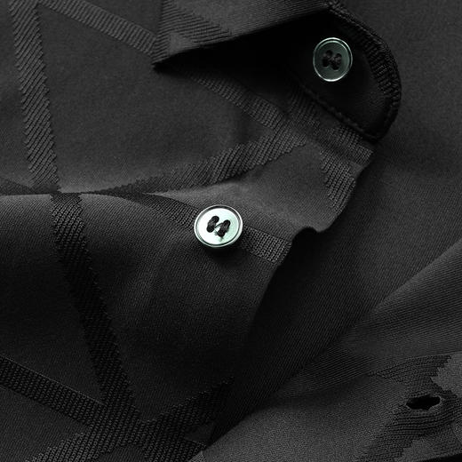 【冰丝】【DPF】大依优型大码短袖衬衫加肥加大男士冰丝凉感半袖衬衣夏季新款肥佬宽松免烫上衣 商品图3