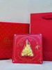 【现货】足金999黄金城堡金片摆件礼盒装送女友【金重约1g】【一物一证书】 商品缩略图4