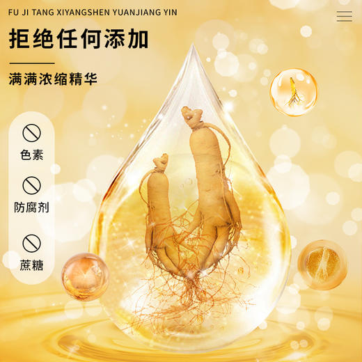 茯济堂 西洋参原浆饮300毫升 商品图4