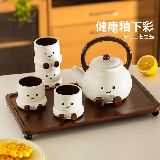 摩登主妇茶壶套装2025新款女乔迁新居结婚新婚礼物茶杯子茶具杯具 商品图3