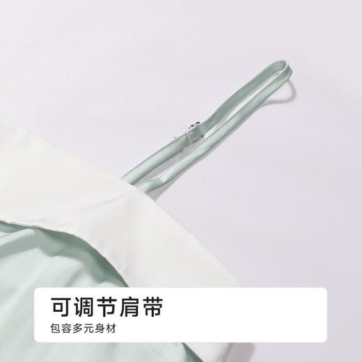 都市丽人好睡好眠女士丝质吊带裙薄冰雪丝无袖类LHH6C1 商品图5