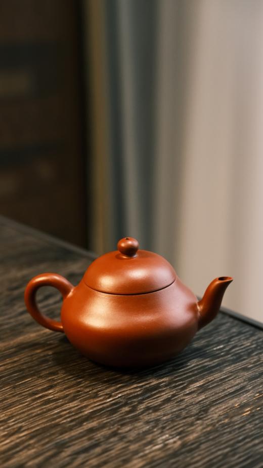 【弯嘴梨壶】朱泥小品容量100cc 商品图0