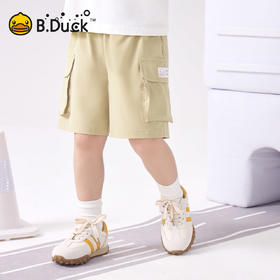 bduck小黄鸭童装夏季男童短裤儿童夏季薄款裤子工装裤五分裤105-150 BF2652011