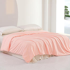 「农科5号双宫茧桑蚕丝 长丝棉」钱皇 花时白/花时粉 桑蚕丝被 冬被子母被 一床盖四季