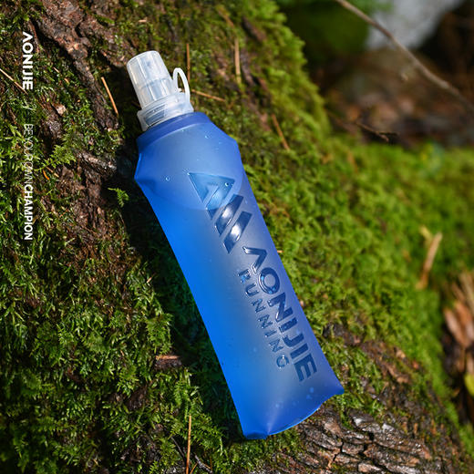 奥尼捷软水壶跑步户外便携水袋运动专用水壶可折叠马拉松越野水杯250ml/500ml/SD31 商品图1