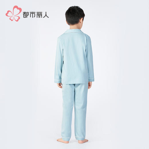 都市丽人童装正价棉质长袖套装薄单面无尘棉超值精选长袖类JHH9A1 商品图6