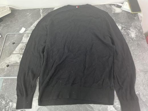 瑕疵Tommy Hilfiger/汤米 男士秋冬保暖羊毛混纺刺绣标圆领毛衣针织衫 商品图1
