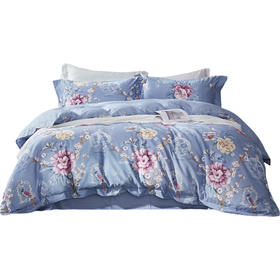 富安娜床单四件套-柳若浮烟