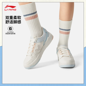 李宁COMMOM 80s女子舒适软弹经典休闲鞋AGCV052