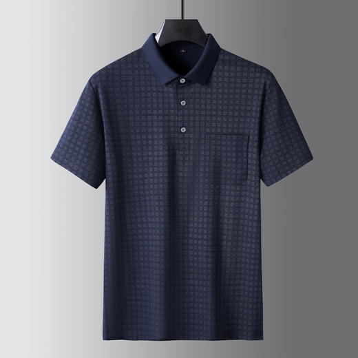 【棉质】【DK】大依优型大码短袖POLO衫加肥加大半袖体恤夏季款肥佬宽松商务休闲百搭上衣男士胖子 商品图5