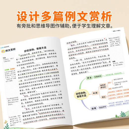 【斗半匠】五感法同步作文小学1-6年级全一册人教版 商品图5