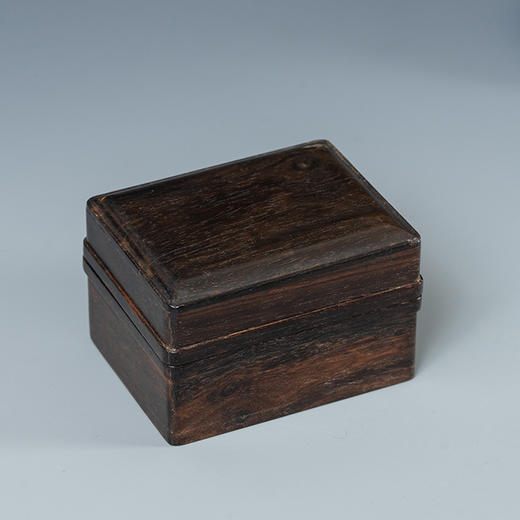 清 紫檀方形盖盒 商品图4