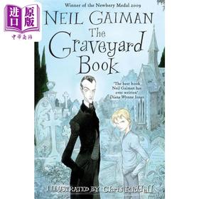 【中商原版】The Graveyard Book 纽伯瑞 坟场之书 英文原版 进口图书 儿童文学 12岁以上