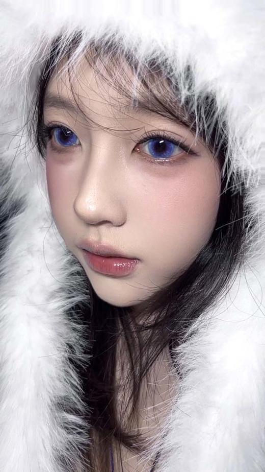 Hot girls（Hotgirl） 半年抛 蓝莓和梨 直径14.5mm着色14.0mm 商品图1