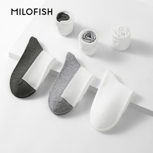 【成人儿童学生袜】米乐鱼儿童棉袜网眼透气袜校园学生袜 商品图3