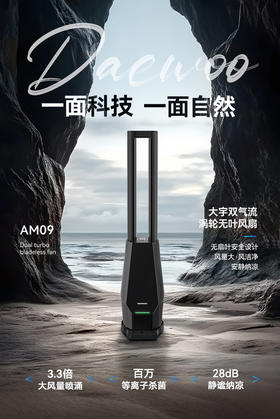 大宇净化无叶风扇AM09